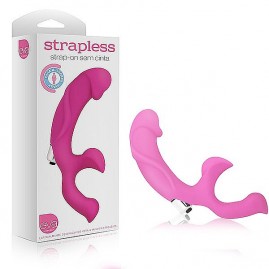 Vibrador STRAPLESS - Strap-on sem cinta - Silicone - Eva Collection