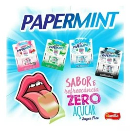 Papermint Lminas Refrescantes -Hortel - Zero Acar