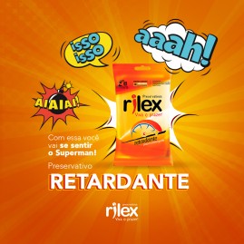  Preservativo Rilex Retardante com 3