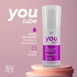 You Lube - Extra Deslizante- Gel Lubrificante Corporal