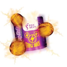 Triple Shock Bolinhas M�gicas 03 Unidades For Sexy