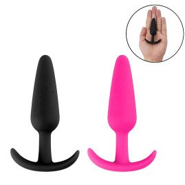  Plug Anal C�nico em Silicone - Tamanho 8.5x2.1 - SI - Iniciante