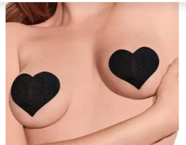Nipple Cover Em Formato De Cora��o �xtase