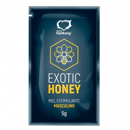 Exotic Honey Mel Estimulante Masculino Sach 5g Sexy Fantasy