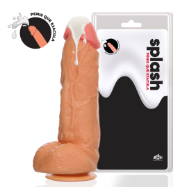 Splash - Pnis Que Ejacula 19,5x5,5cm Kong com Escroto