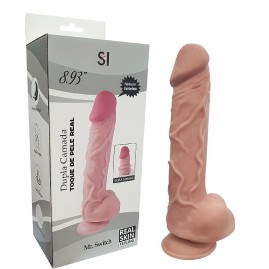 P�nis Real�stico com Dupla Camada - 22,7x5,0 cm - SI