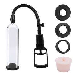 Bomba Peniana Manual 6 - 3 An�is de Silicone e 1 Forma de Vagina - SI