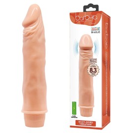 Prtese Realstico com Vibrador - Barbara Dwarf - 21,5 x 4,0 cm - BAILE