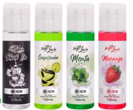 Gel Ice Comest�vel 15Ml Soft Love