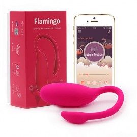 Vibrador Flamingo controle a distancia por aplicativo