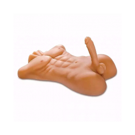 Boneco do Amor Masculino com Penis Entrada de Volta Cyber