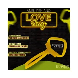 Anel Peniano Love Ring Pau Brasil