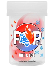 Pop Ball Bolinha Lubrificante Hot Ice Sensual Love