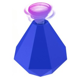 Diamante Estimulador/Sugador de clitris com funo de Pulsao - Recarregvel