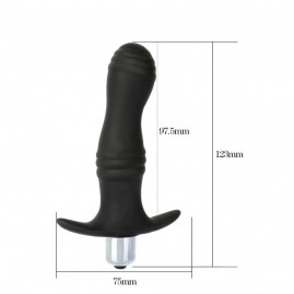 vibrador butt plug silicone g-spot prstata massageador com vibrador feminino e masculino