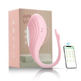 Willy - Vibrador Duplo Em Forma de Baleia com APP e 9 Modos de Vibrao