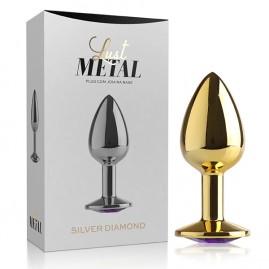 Lust Metal - Plug Gold Diamond Dourado 