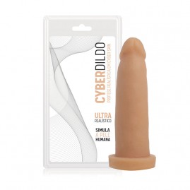 Penis em Cyber Skin 6 Realistico Articulado - 14cm Pele